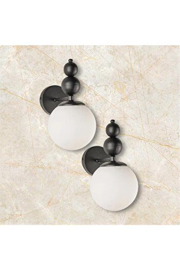 OSC HOME Sports Black Sconce Set of 2