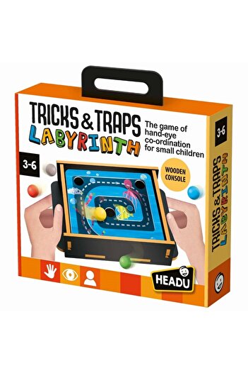 Headu Tricks &amp; Amp; Traps Labyrinth (3-6 Years)