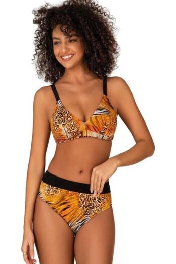 RAPAPA Endeep Women's Tiger Pattern Recovery Bikini Set 22336
