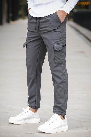 Oksit BL 2111 Court Parachute Straight Drawstring Leg Tactical Cargo Pocket Ανδρική φόρμα κάτω