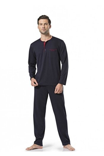 Pierre Cardin Men's Wide Mould Pjama Laundry 5 Pieces Boxed Set