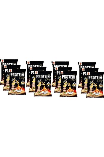 Laperva Protein Chips, Barbecue, Box Of 14 Pieces,20 Gm Protein And High Fiber.