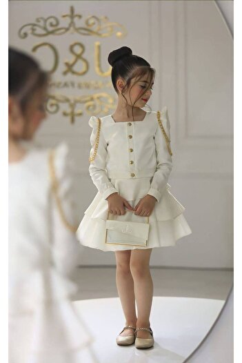 Ribbon kids Φόρεμα και παλτό για κορίτσια