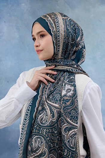 İpekhan Σάλι βενζίνης Indian Voile - 5005-04
