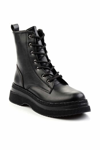 Bambi Siyah  Kadın Bot & Bootie K02140435009