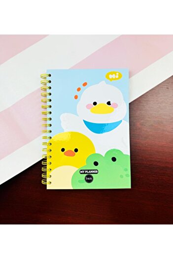 Gift Moda Agenda vorbitoare cu design de rață, pui și broască