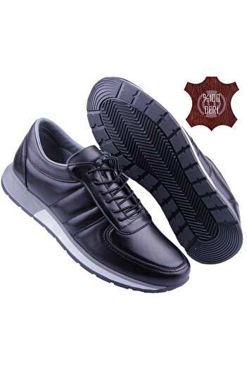 DETECTOR Genuine Leather Orthopedic Men's Sports Shoes - Ultra Comfortable RY926STRM