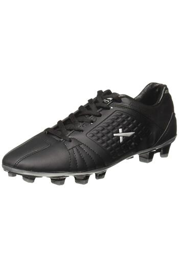 Vector X Velocity Football Shoes | Black | 9 Uk/10 Us/43 Eu | Polyurethane | Lace-up | Running