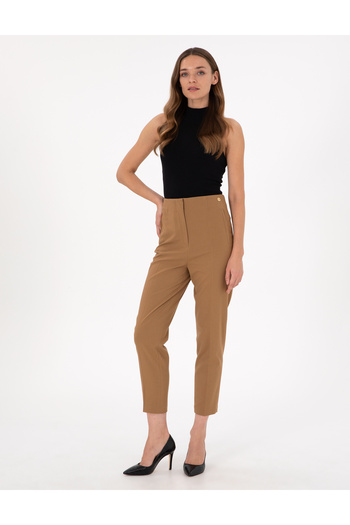 Pierre Cardin Bej Carrot Fit Kumaş Pantolon 50302509-VR011