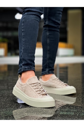 BOA BA500 BOA Special Thermo Sole Cream Casual Ανδρικά Παπούτσια