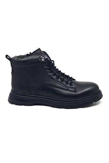 Luis Figo 100% Leather Comfortable Men's Casual Winter Sneakers Sports Boots Furry New Season 40-44