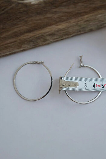 ESMERAY STEEL Superior Steel Vip Hoop Earrings