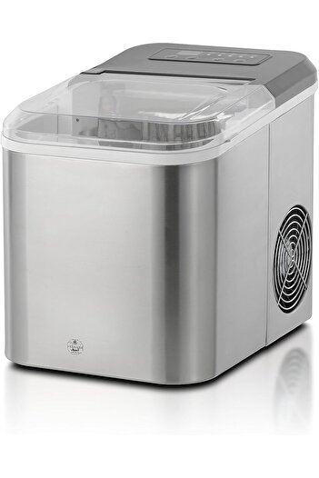 ALSAIF Al Saif Ice Maker With Transparent Window, Silver, 1.6l Capacity, 130w Power