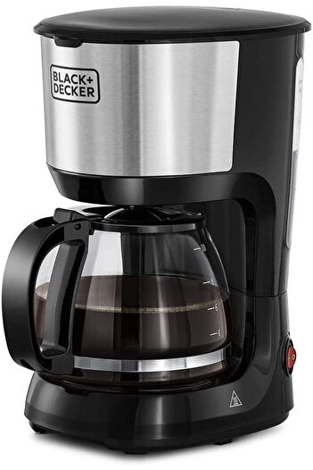 Black&Decker BLACK+DECKER 750W 1.25L Coffee Maker/Coffee Machine 10 Cup Glass Carafe