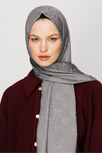 Mooncorn Mc Pattern Jacquard Shawl