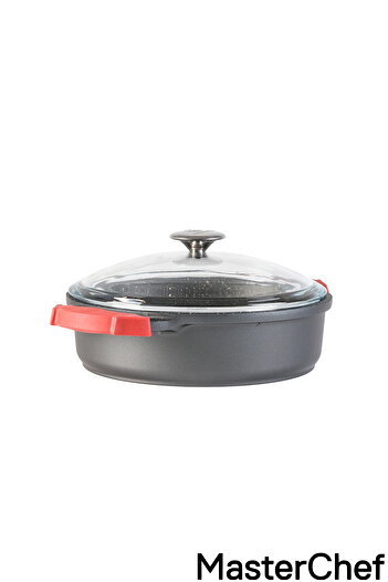 Masterchef Aluminum Cast Flat Bowl - 26 cm
