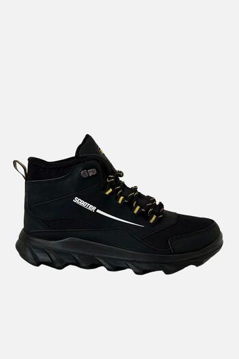 Scooter Waterproof Black Yellow Men's Boots M7210Tss