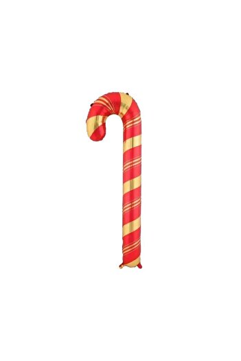 KBK MARKET 73X36 cm New Year's Walking Stick Foil Balloon