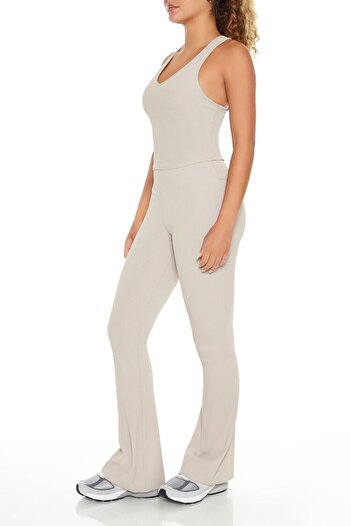Forever 21 High-Rise Flare Tayt