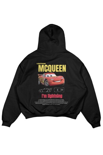 Uniquetex Φούτερ με μοτίβο Mcqueen Lightning Oversize - VEK