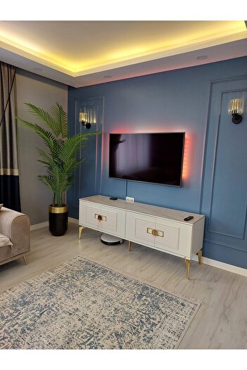 İremÇiçekçilik Yapay Çiçek Uygula 210 Cm 18 Yaprak Yapay Ağaç Salon Cicegi Sarmaşık