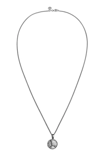 HAZE & GLORY Necklace HG HAZE & GLORY - Necklace with pendant for men in 925 sterling silver, Men's jewellery, si