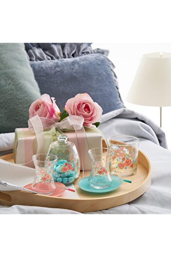 STOREMAX Goldwhirl Pastoral 12-Piece Tea Set Trendflash 467437