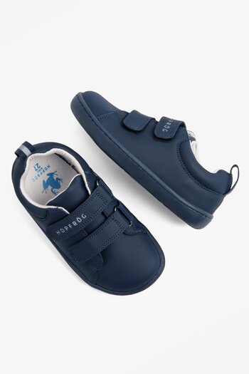 HOPFRÖG Dark Blue smart Walker Junior - super Matte Barefoot Children's shoes
