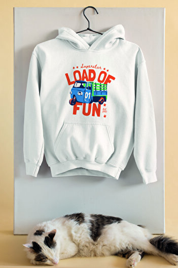 ADABEBEK Унісекс веселий принт на одязі Oversize Sweatshirt 12691