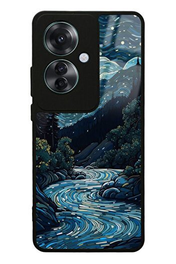 Spoyi Oppo Reno 11F 5g Night Design Glossy Phone Case