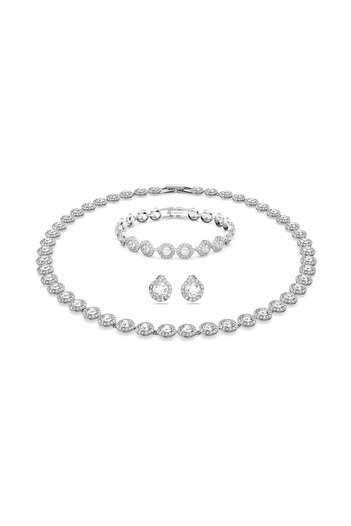 Swarovski Angelic Silberfarbene Schmuck Set 5367853