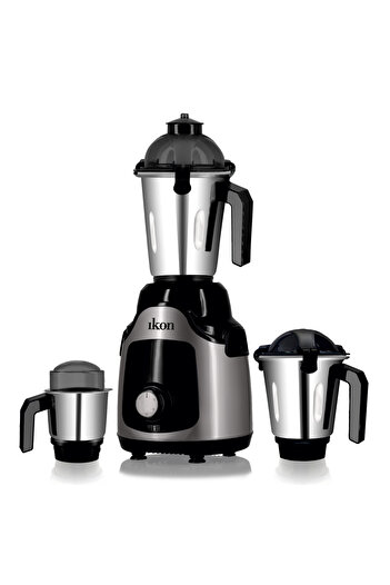 Ikon Ikon Mixer Grinder, 3 Jars, 850 W, Grey/Black, IK-IN785