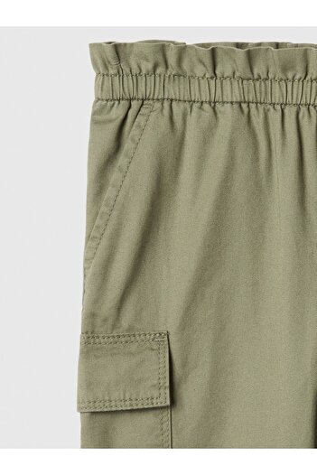 GAP Kız Bebek Haki Pull-on Kargo Pantolon