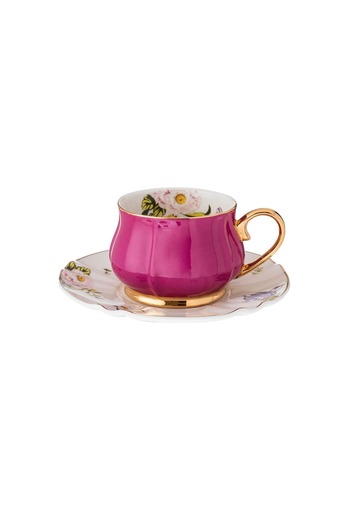 Dania 200ml tea cup and saucer set
