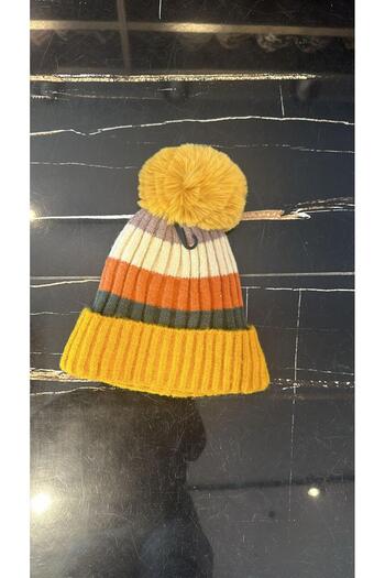 FRESCO SCARFS Шапочка з помпоном