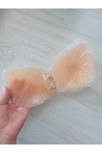 HS İÇ GİYİM Push-Up Strapless Silicone Butterfly Evening Dress Adhesive Bra – Makes You Look Fuller and Comfortable