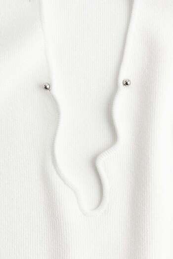 H&M Asymmetric-neck vest top