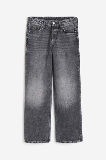 H&M Baggy Low Jeans