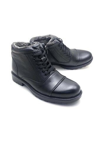 Ayakkabı Ülkesi Ανδρικές μπότες από γνήσιο δέρμα Thermo Sole Water Resistant