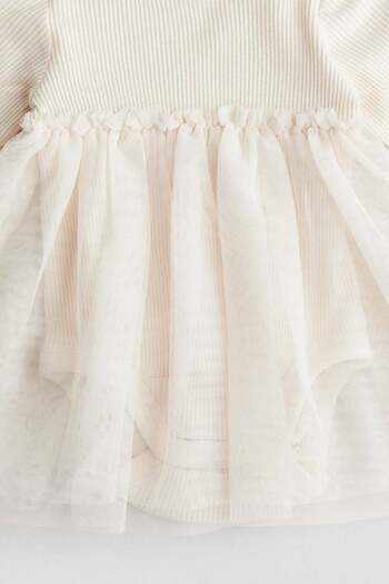 H&M Tulle-skirt bodysuit dress