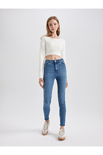 DeFacto High Rise Skinny Fit Ankle Length Jeans