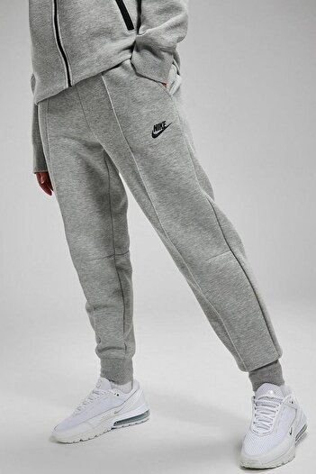 Nike Γυναικείο αθλητικό παντελόνι Tech Fleece Mid Rise Jogger Grey - Standard Fit