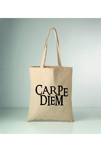 MODA Carpe Diem Printed Raw Cloth Shoulder Bag