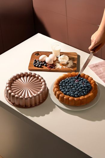 Nehir Rose Gold Daisy - 26 Cm Casting Tart Mold