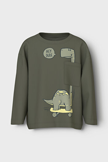 name ıt Men's Knit T-shirt Idf100