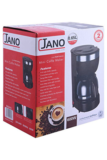 JANO Coffee Maker 0.65 L 600.0 W E03415