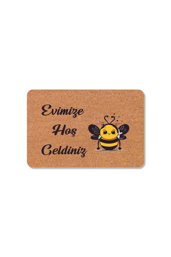 M&H Quality Modern Digital Printed - Welcome Written Mat, Non-Slip Base and Hooded Knitted Blouse
