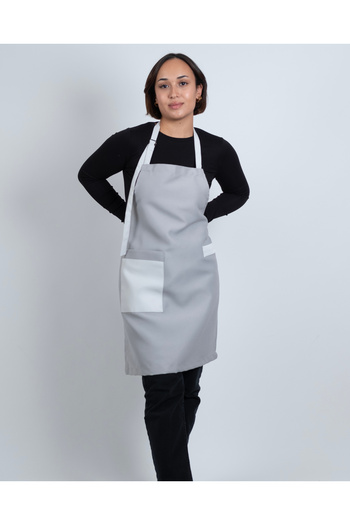 HHOPES Chef Waiter Cafe Cook Barista Kitchen Cafe Restaurant Hobby Apron with Pockets