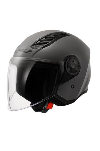 LS2 AIRFLOW 2 YARIM KASK NARDO GRİ