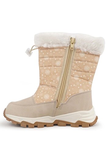 Kids Club Shoes Cool Sindey Unisex Çocuk Kar Botu BEJ